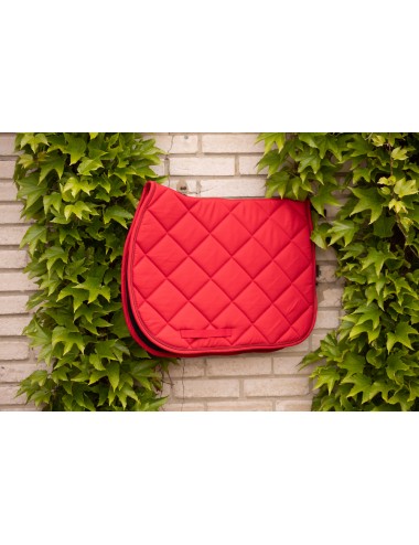 Tapis de selle Prems Uni Paddock Sports – Tapis cheval rouge