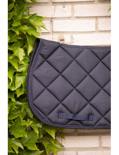 Tapis de selle Prems Uni Paddock Sports – Tapis cheval marine