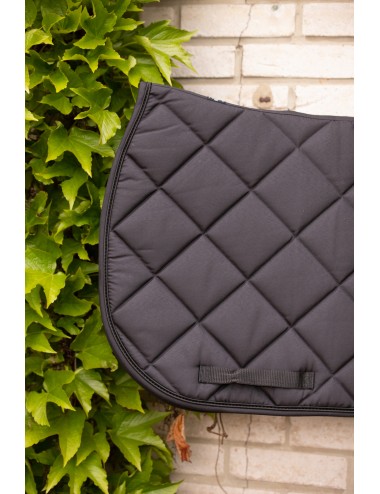 Tapis de selle Prems Uni Paddock Sports – Tapis cheval noir