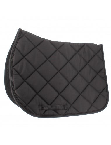 Tapis de selle Prems Uni Paddock Sports – Tapis cheval noir