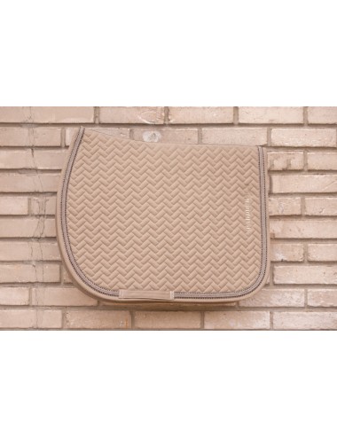 Tapis de Selle Poppy Mixte Paddock Sports – Tapis cheval taupe