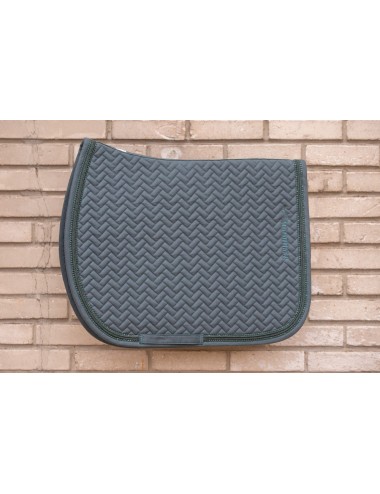 Tapis de Selle Poppy Mixte Paddock Sports – Tapis cheval vert forêt