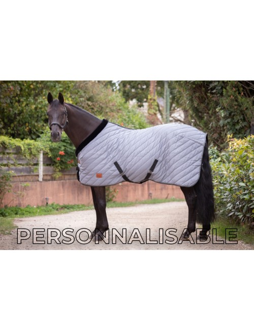 Paddock Sports - Couverture d'écurie Diagonal 200 g - Personnalisable