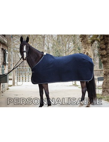 Paddock -Sports - Chemise Wooltouch - Marine - Personnalisable