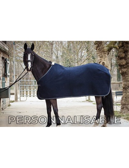 Paddock -Sports - Chemise Wooltouch - Marine - Personnalisable