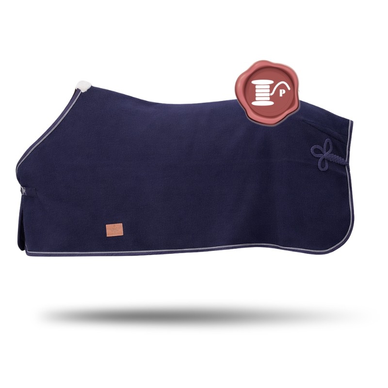 Paddock -Sports - Chemise Wooltouch - Marine - Personnalisable