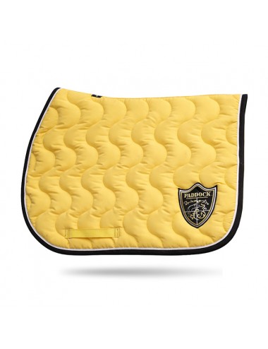 Tapis de Selle Origine Classique Paddock Sports – Tapis cheval jaune