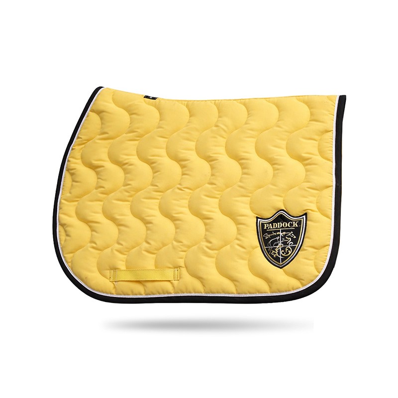 Tapis de Selle Origine Classique Paddock Sports – Tapis cheval jaune