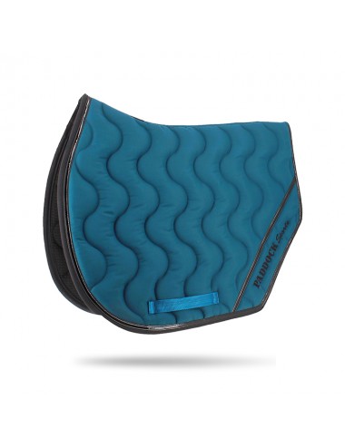 Tapis de selle Origine Sport Paddock Sports – Bleu canard