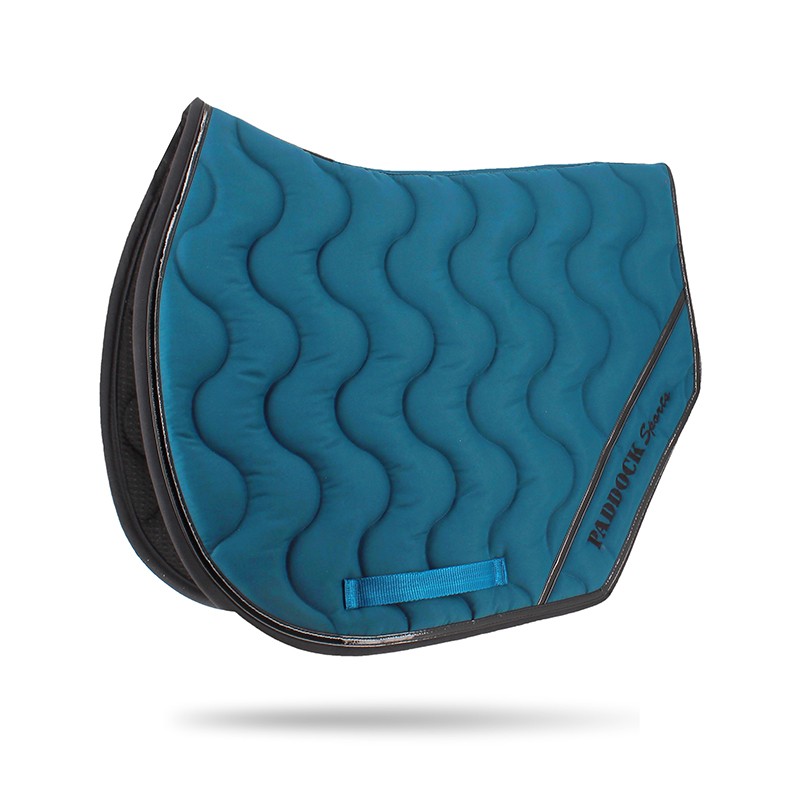 Tapis de selle Origine Sport Paddock Sports – Bleu canard