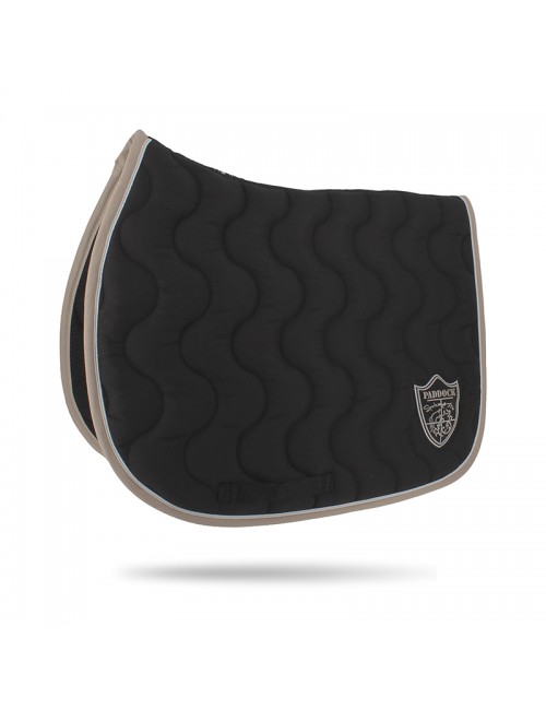 Tapis de Selle Origine Classique Paddock Sports – Tapis cheval noir