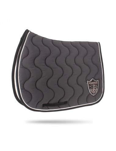 Tapis de Selle Origine Classique Paddock Sports – Tapis cheval gris