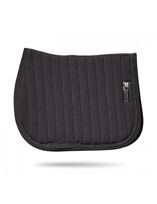 Tapis de selle Verticali Mixte Paddock Sports – Tapis cheval noir