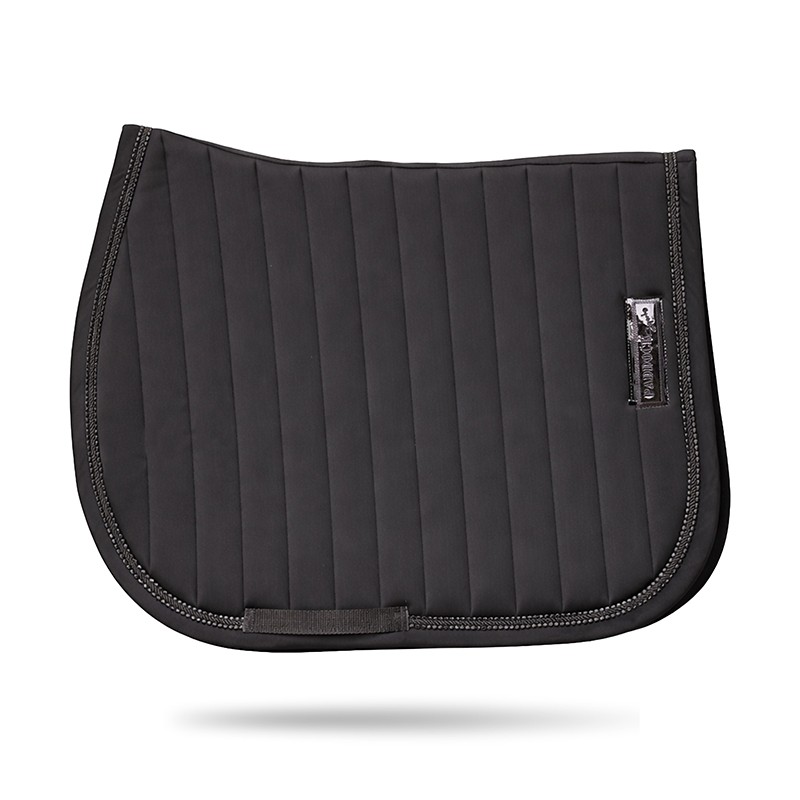 Tapis de selle Verticali Mixte Paddock Sports – Tapis cheval noir