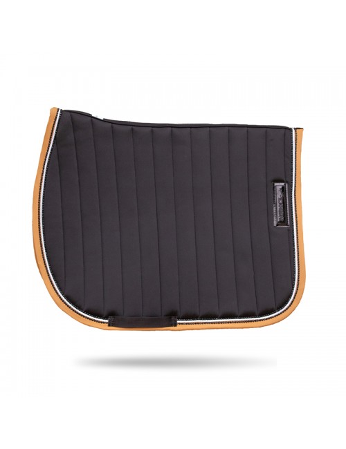 Tapis de selle Verticali Mixte Paddock Sports – Tapis cheval noir & camel
