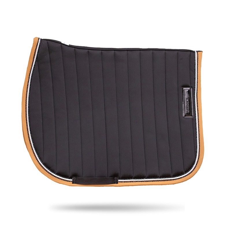 Tapis de selle Verticali Mixte Paddock Sports – Tapis cheval noir & camel