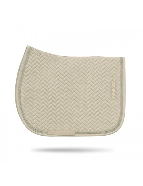 Tapis de Selle Poppy Mixte Paddock Sports – Tapis cheval taupe