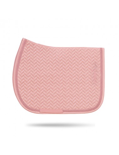 Tapis de Selle Poppy Mixte Paddock Sports – Tapis cheval rose pâle
