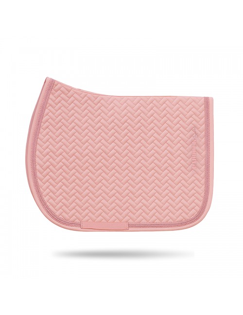 Tapis de Selle Poppy Mixte Paddock Sports – Tapis cheval rose pâle