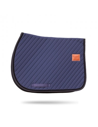 Tapis de selle Diagonal Mixte Paddock Sports – Tapis cheval marine