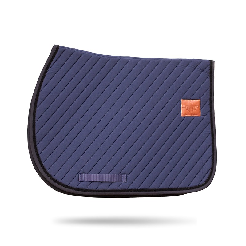 Tapis de selle Diagonal Mixte Paddock Sports – Tapis cheval marine