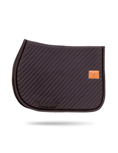 Tapis de selle Diagonal Mixte Paddock Sports – Tapis cheval noir