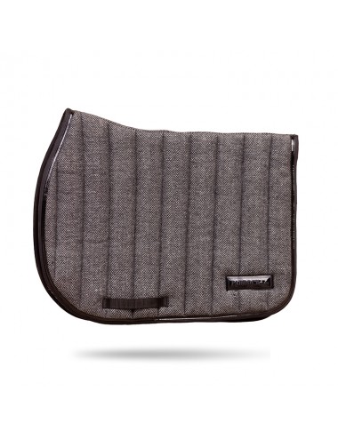 Tapis de selle Wooltouch Mixte Paddock Sports – Tapis cheval gris