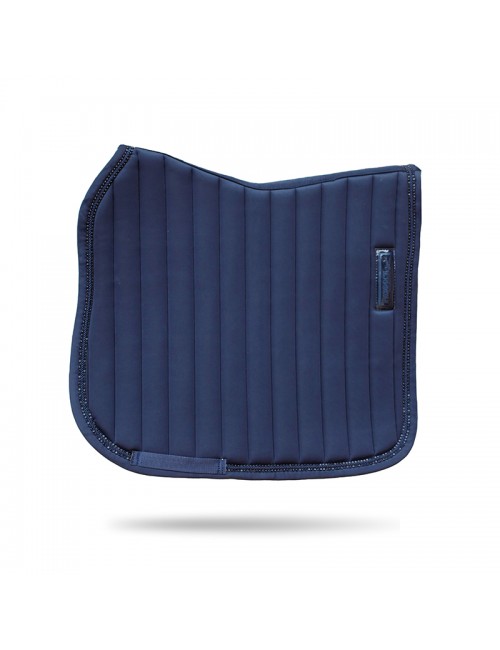 Tapis de selle Verticali Dressage Paddock Sports – Tapis cheval marine