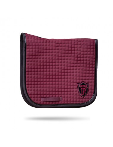 Tapis de selle américain dressage prune – Confort et élégance