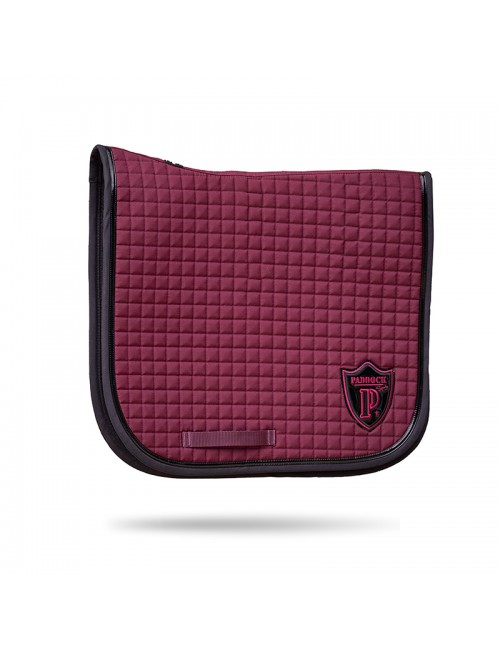 Tapis de selle américain dressage prune – Confort et élégance