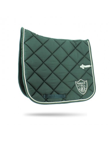 Tapis de selle Prem's dressage - Vert forêt - Paddock Sports