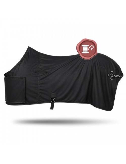 Chemise de remise des prix séchante - Noir - Personnalisable - Paddock spots